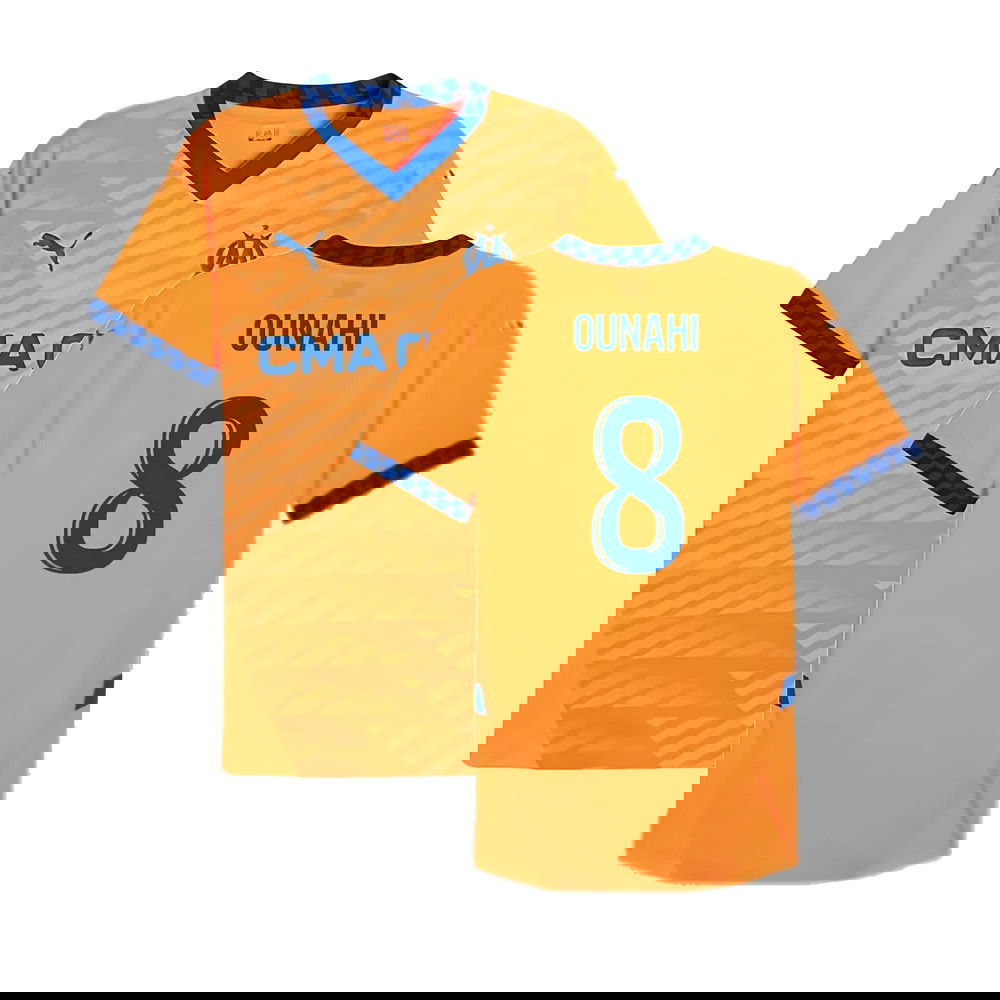 2024-2025 Marseille Third Authentic Shirt (Ounahi 8)