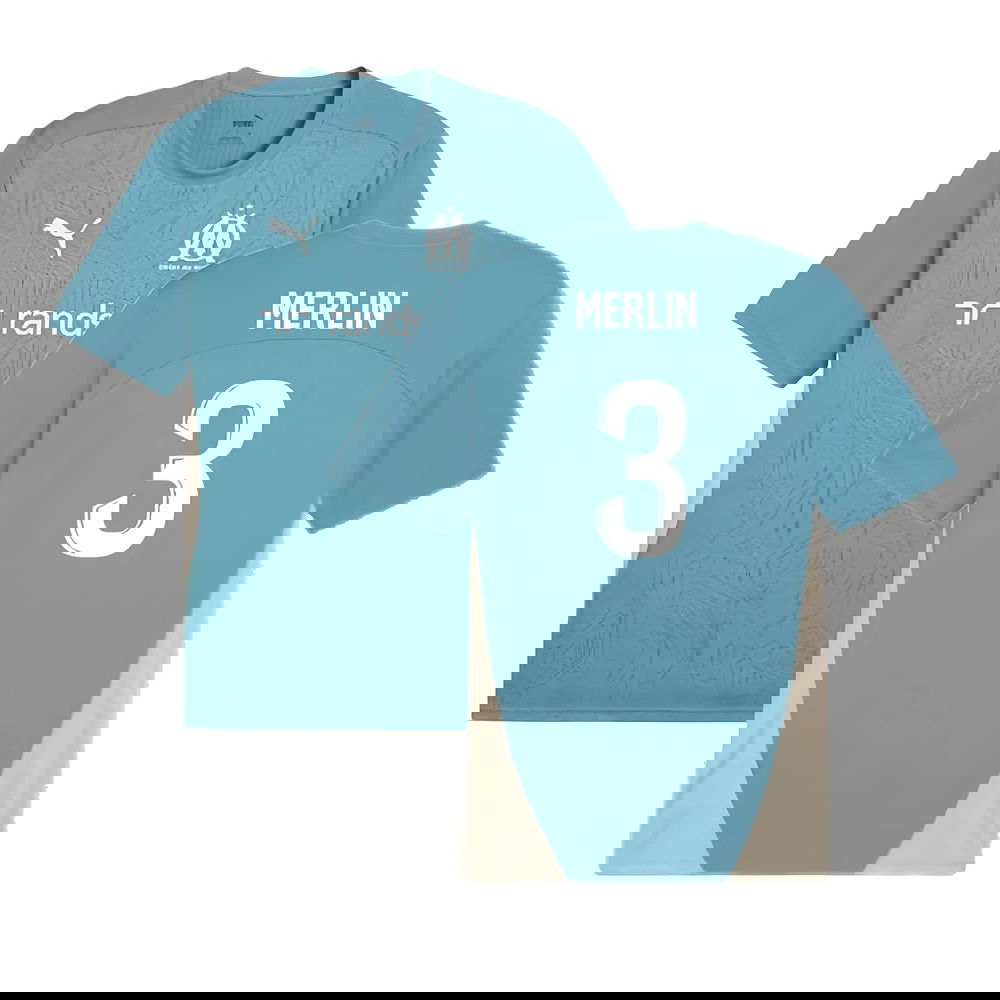 2024-2025 Marseille Training Shirt (Bold Blue) (Merlin 3)