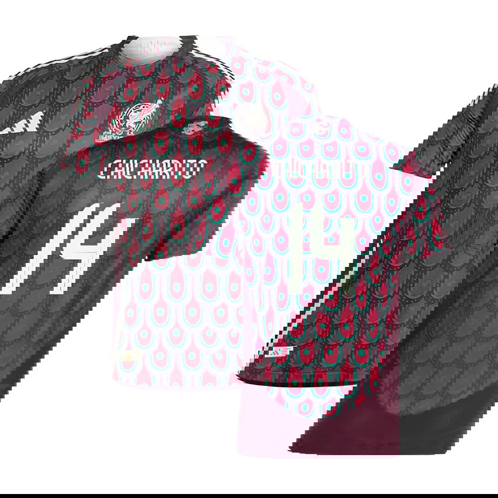 2024-2025 Mexico Authentic Home Shirt (CHICHARITO 14)