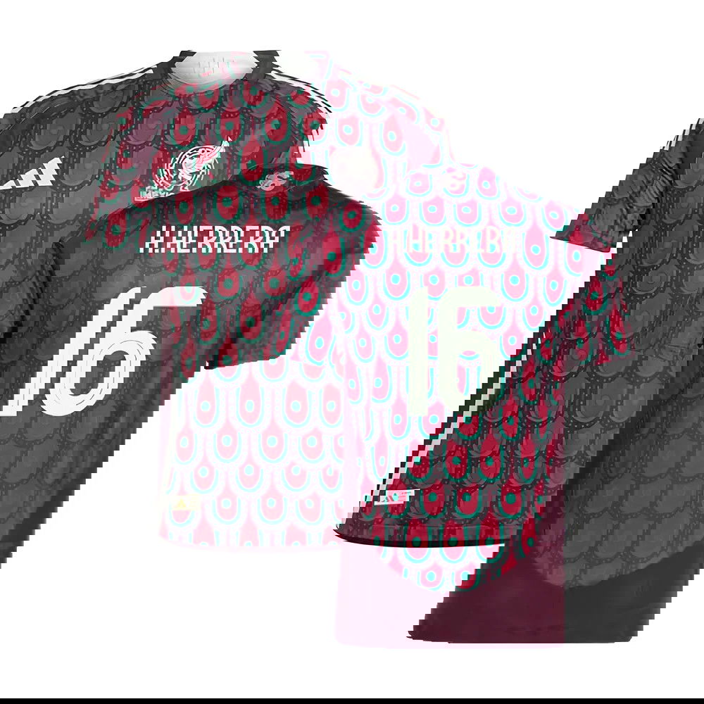 2024-2025 Mexico Authentic Home Shirt (H.HERRERA 16)