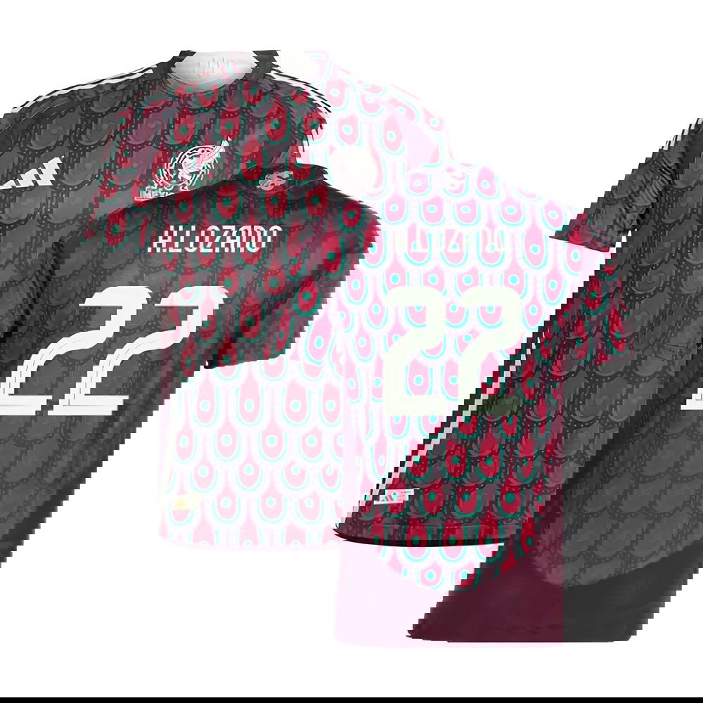 2024-2025 Mexico Authentic Home Shirt (H.LOZANO 22)