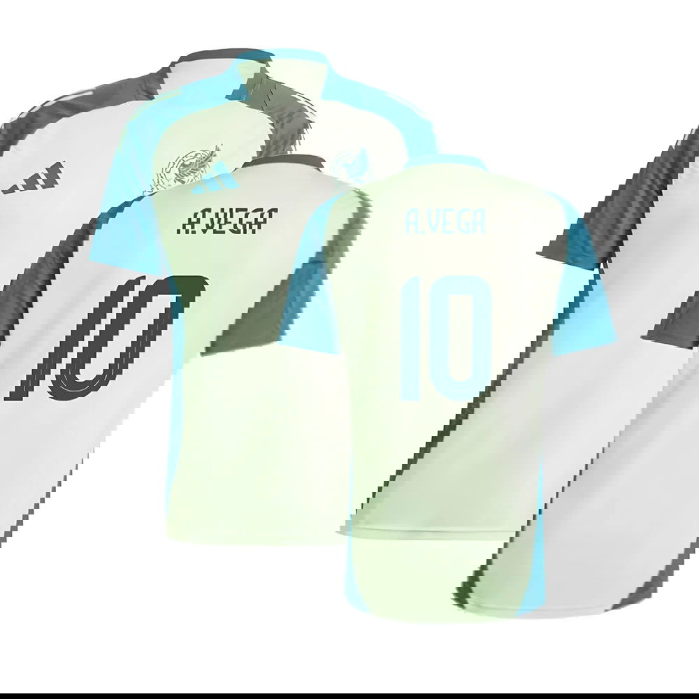 2024-2025 Mexico Training Jersey (Green) (A.VEGA 10)