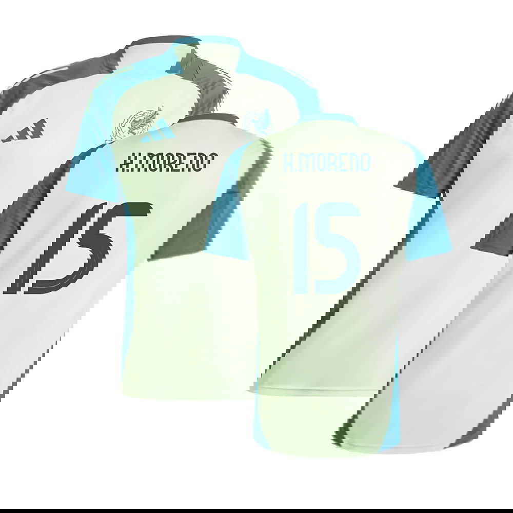 2024-2025 Mexico Training Jersey (Green) (H.MORENO 15)