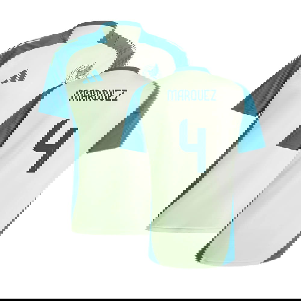 2024-2025 Mexico Training Jersey (Green) (MARQUEZ 4)