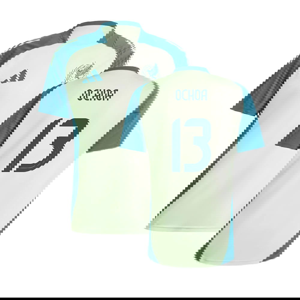 2024-2025 Mexico Training Jersey (Green) (OCHOA 13)