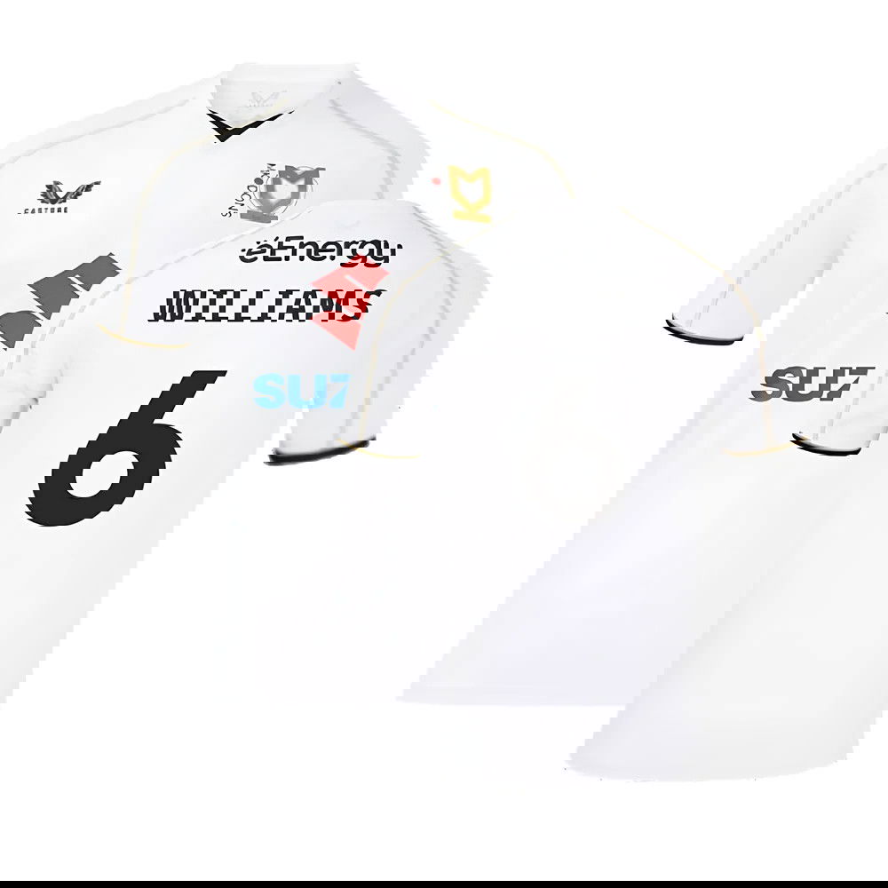 2024-2025 MK Dons Home Shirt (Williams 6)