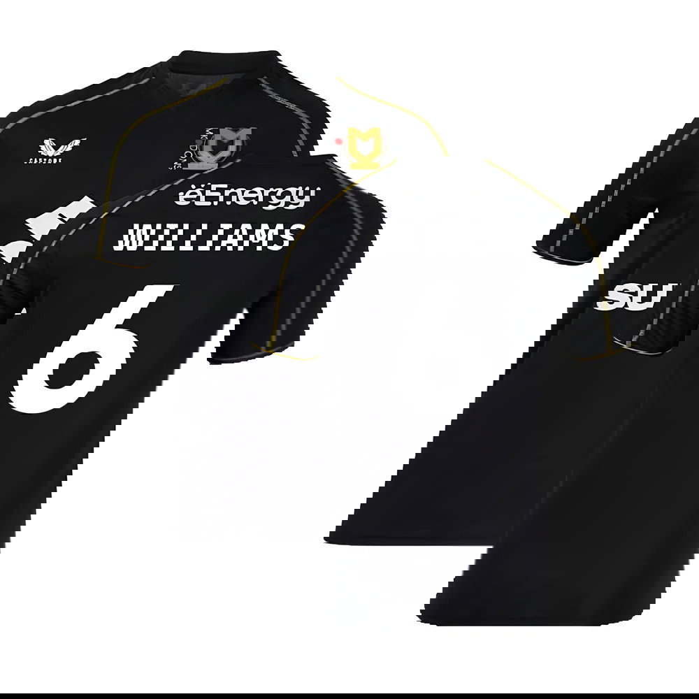 2024-2025 MK Dons Third Shirt (Williams 6)