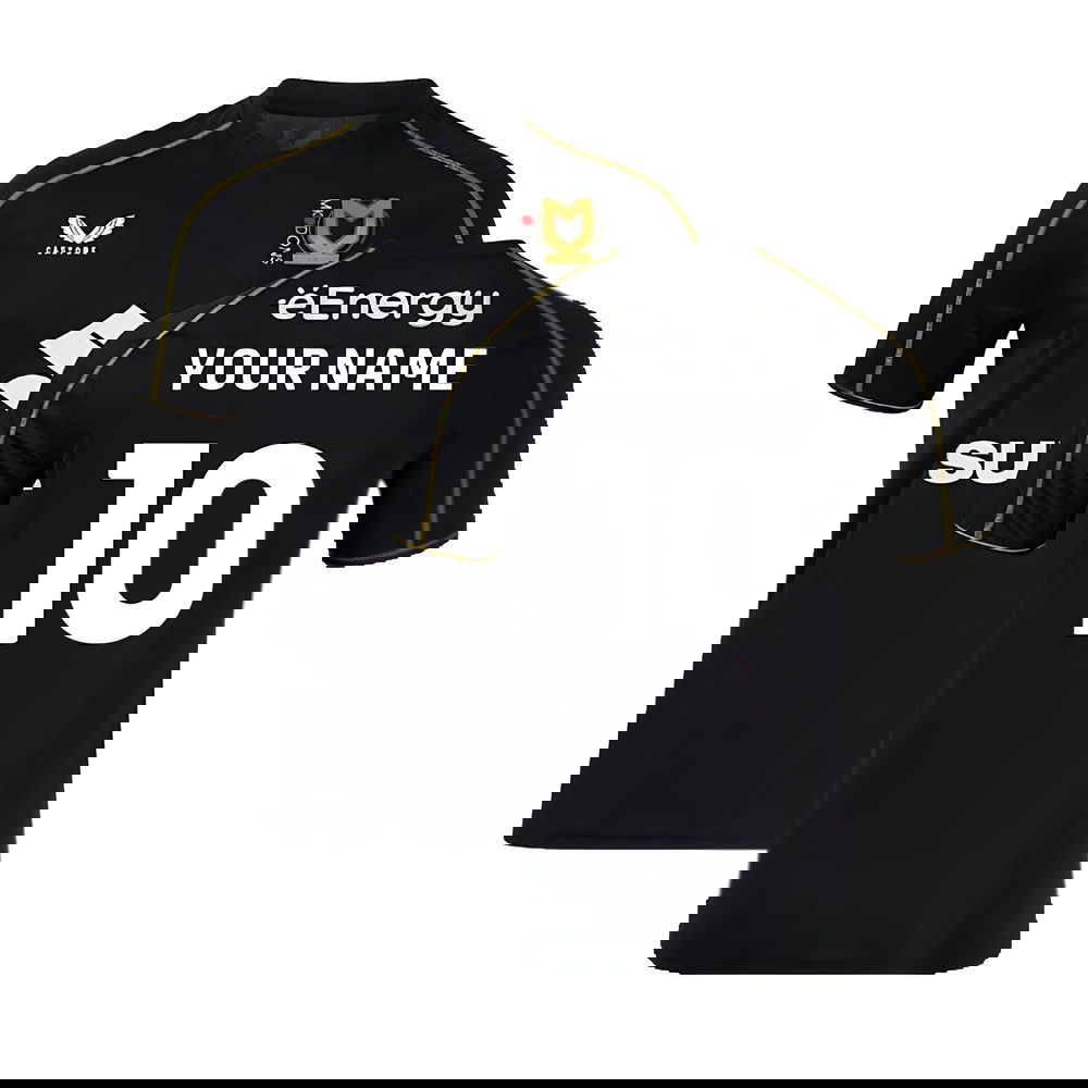 2024-2025 MK Dons Third Shirt (Your Name)