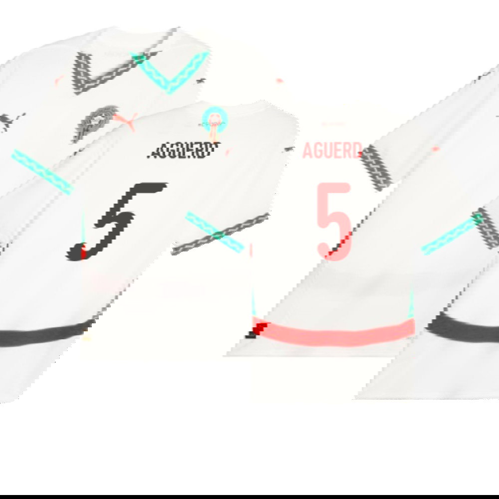 2024-2025 Morocco Away Shirt (Aguerd 5)