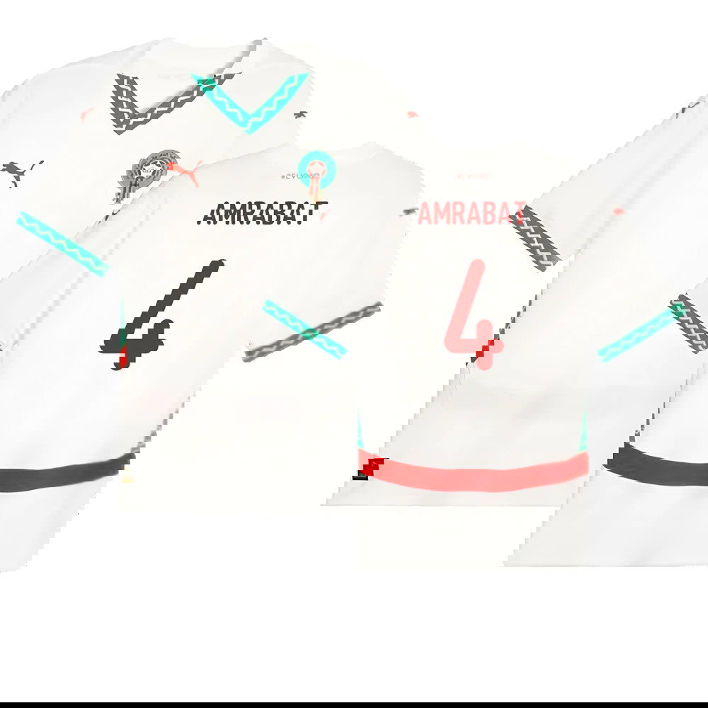 2024-2025 Morocco Away Shirt (Amrabat 4)