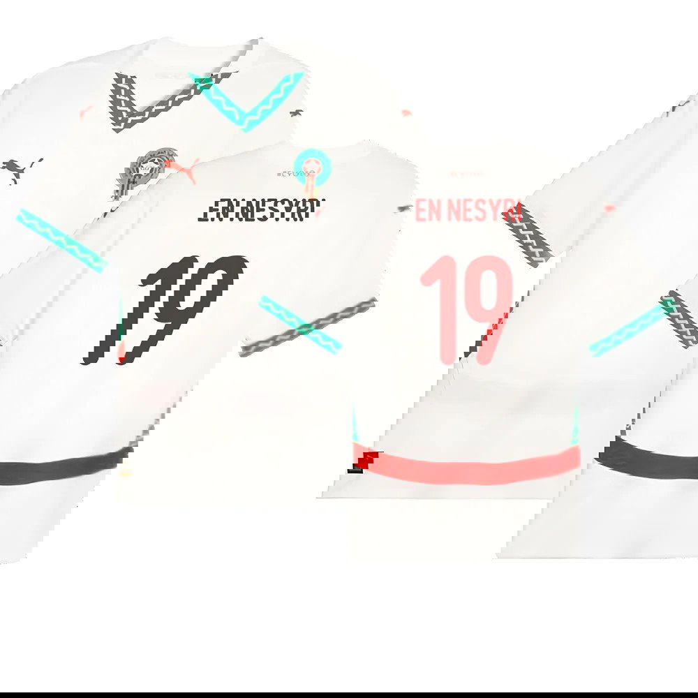 2024-2025 Morocco Away Shirt (En Nesyri 19)