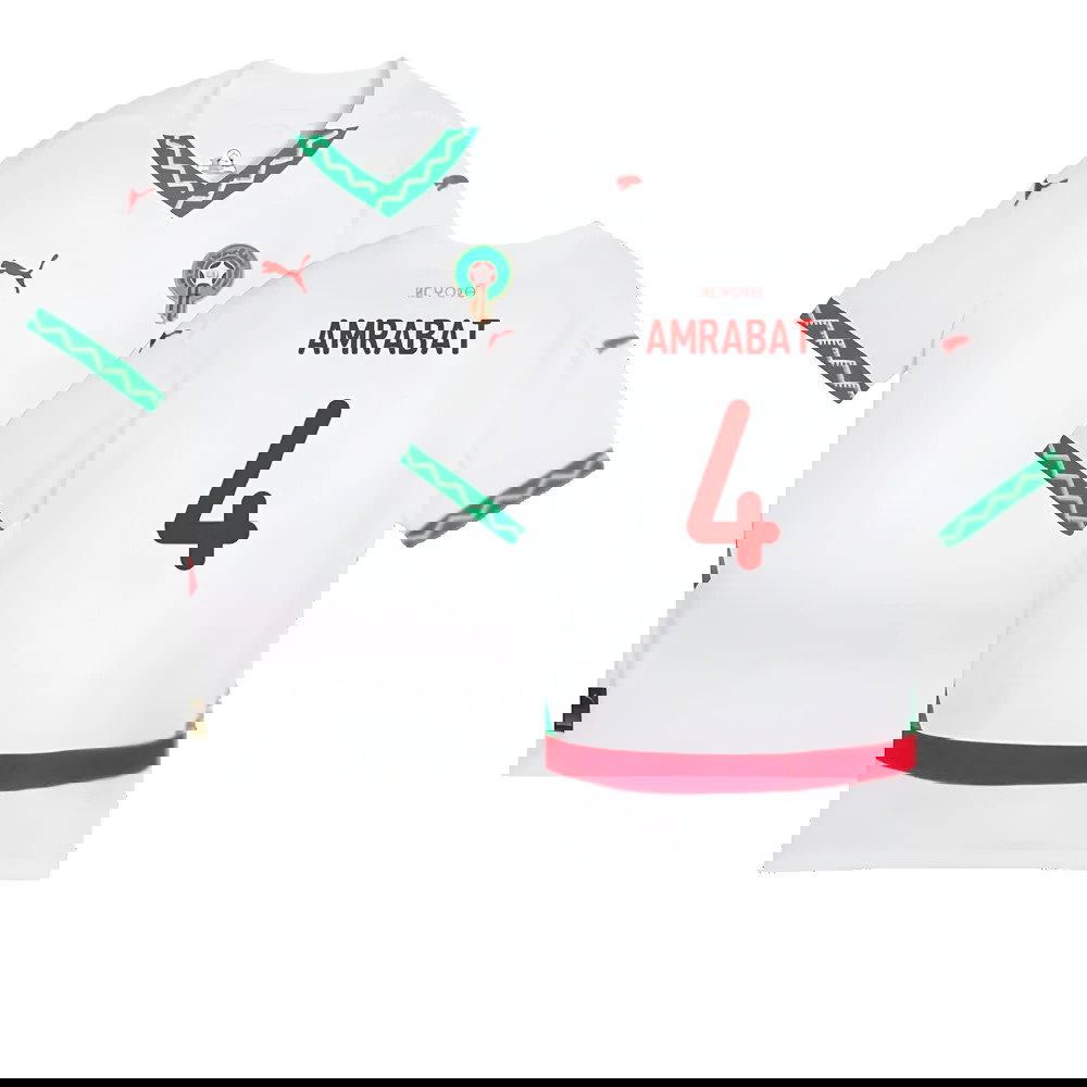 2024-2025 Morocco Away Shirt (Kids) (Amrabat 4)