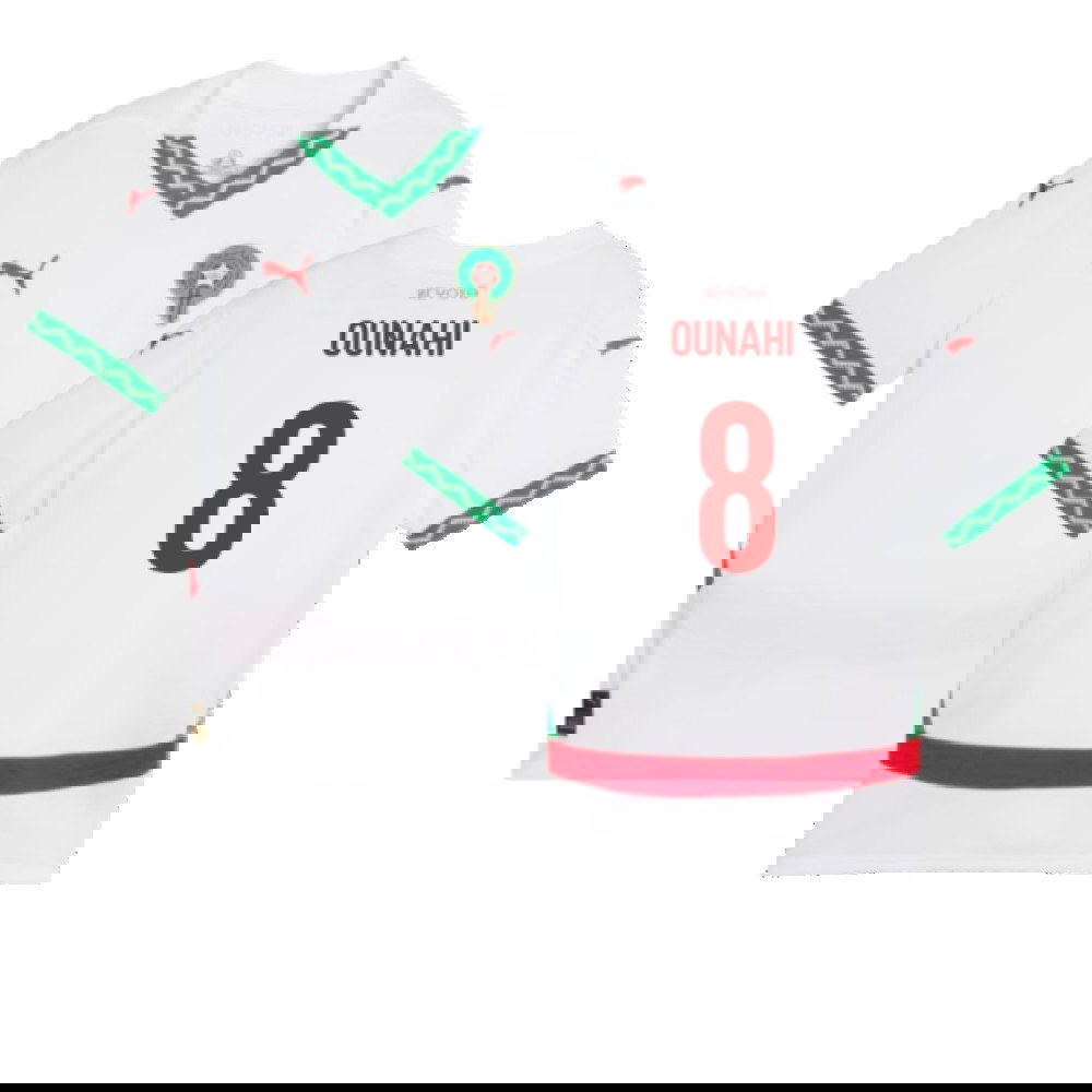 2024-2025 Morocco Away Shirt (Kids) (Ounahi 8)