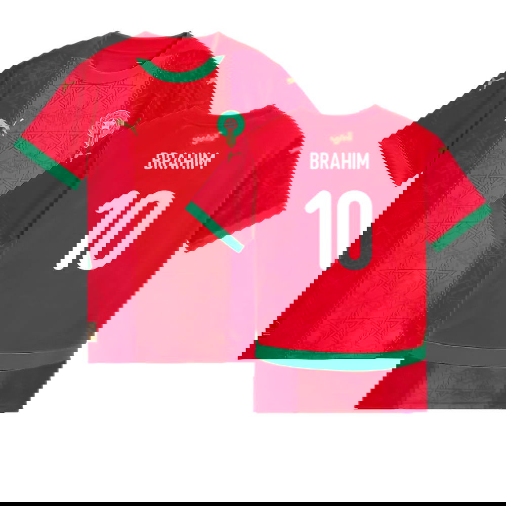 2024-2025 Morocco Home Shirt (Kids) (Brahim 10)