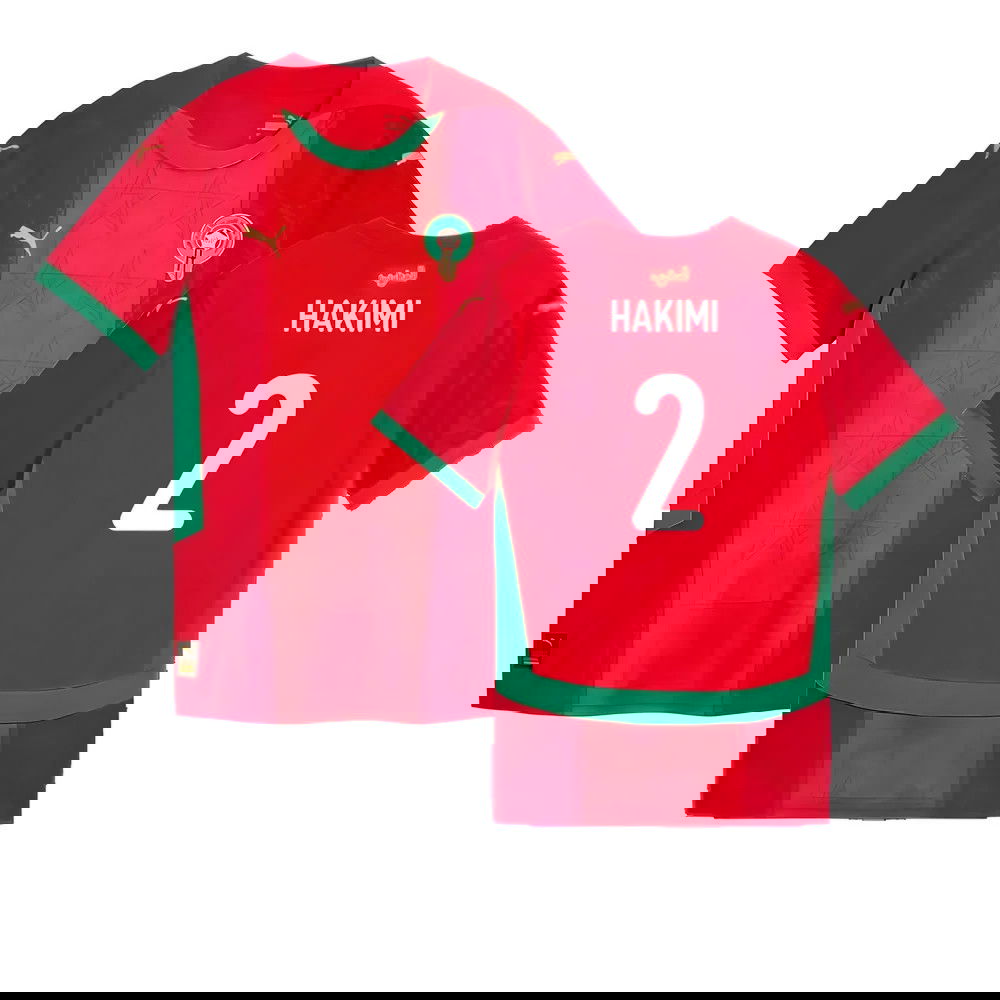 2024-2025 Morocco Home Shirt (Womens) (Hakimi 2)