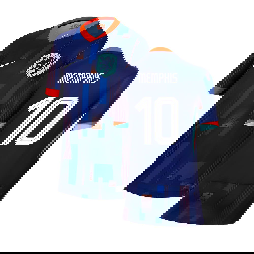2024-2025 Netherlands Away Shirt (Kids) (Memphis 10)