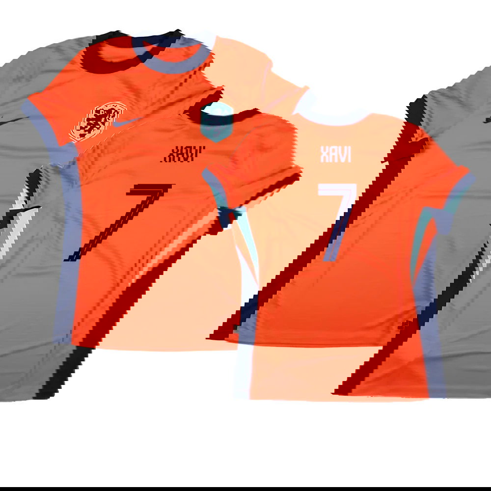 2024-2025 Netherlands Home Shirt (Womens) (Xavi 7)