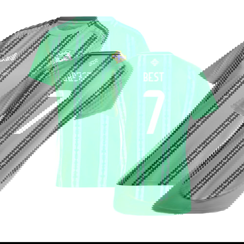 2024-2025 Northern Ireland Home Shirt - Womens (Best 7)