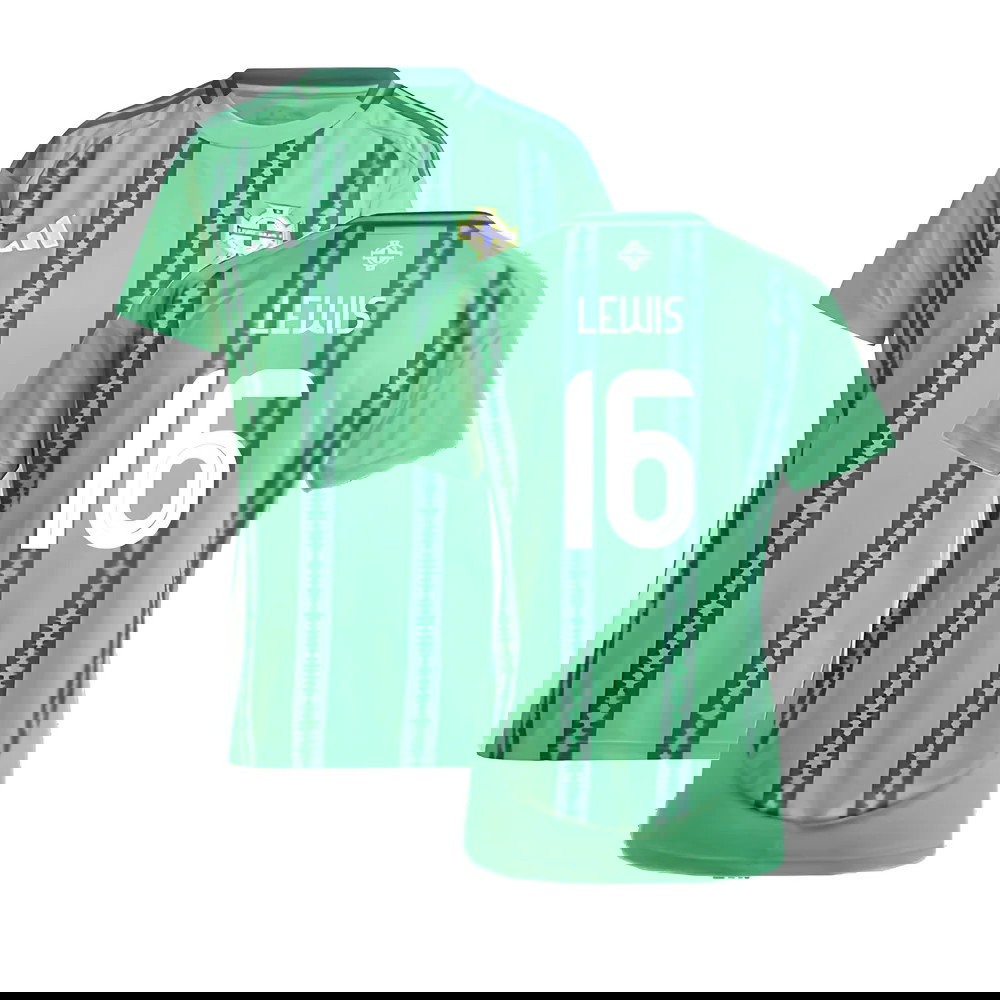 2024-2025 Northern Ireland Home Shirt - Womens (Lewis 16)