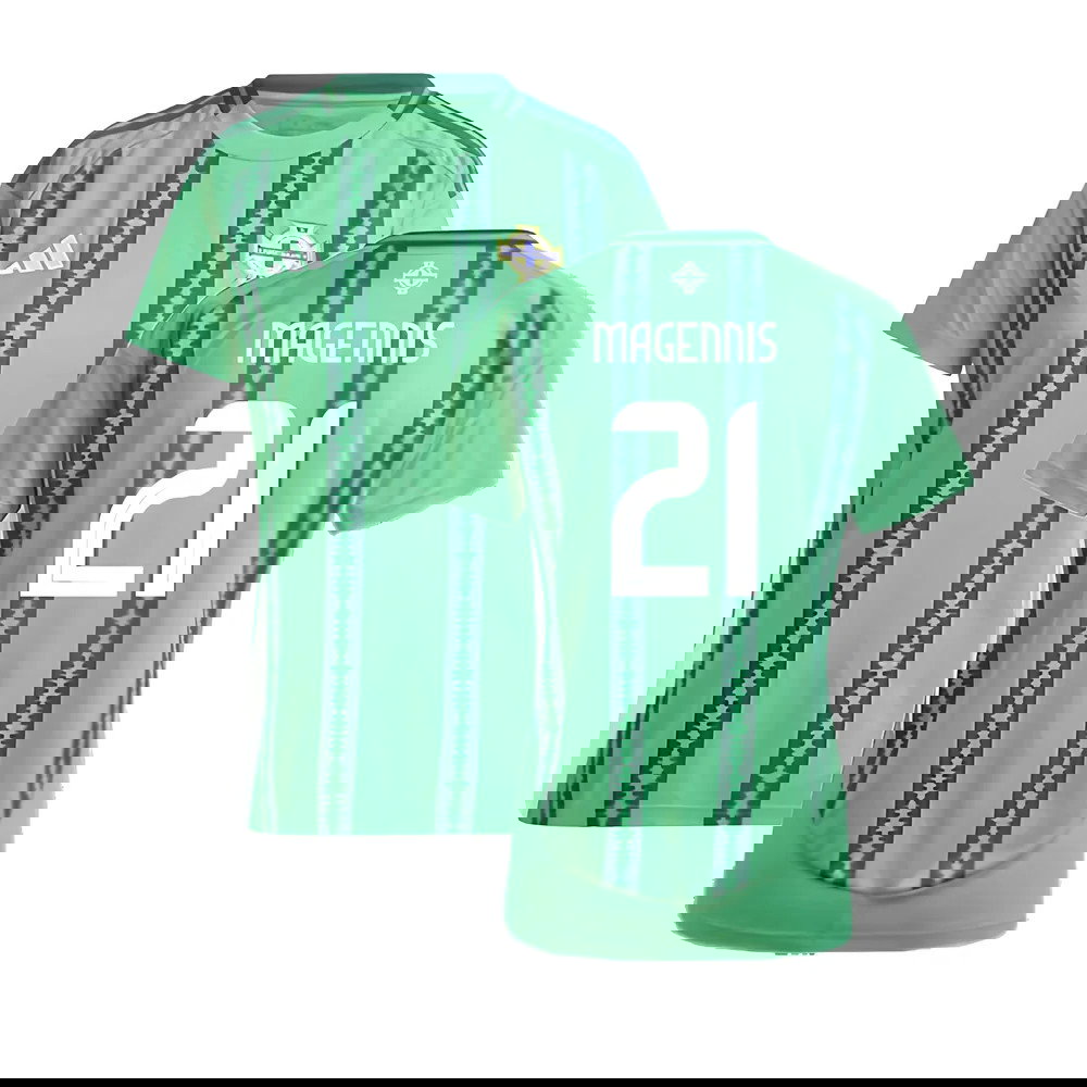 2024-2025 Northern Ireland Home Shirt - Womens (Magennis 21)