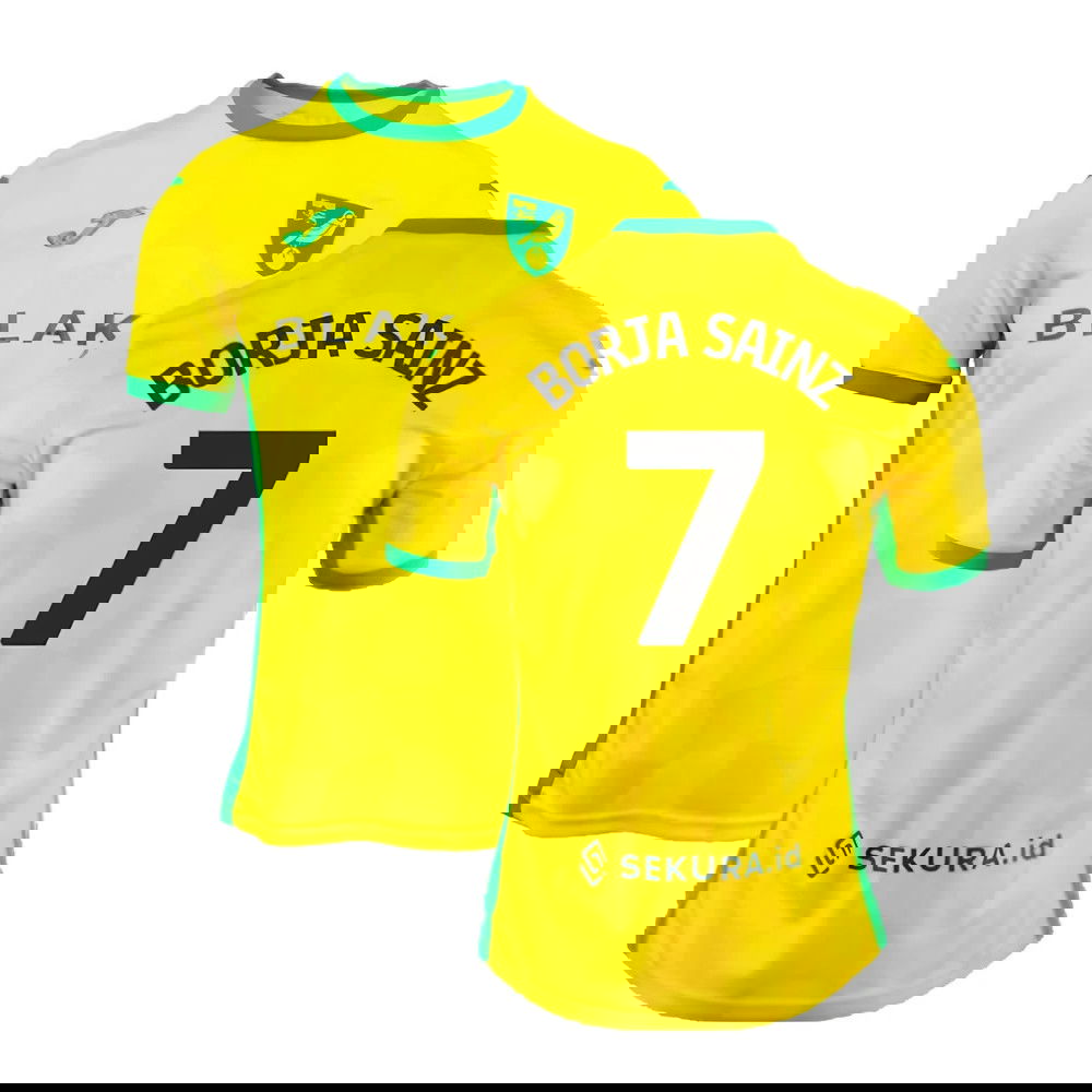 2024-2025 Norwich Home Shirt (Borja Sainz 7)