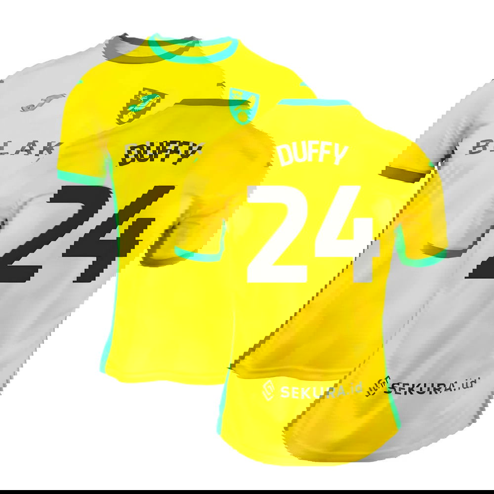 2024-2025 Norwich Home Shirt (Duffy 24)