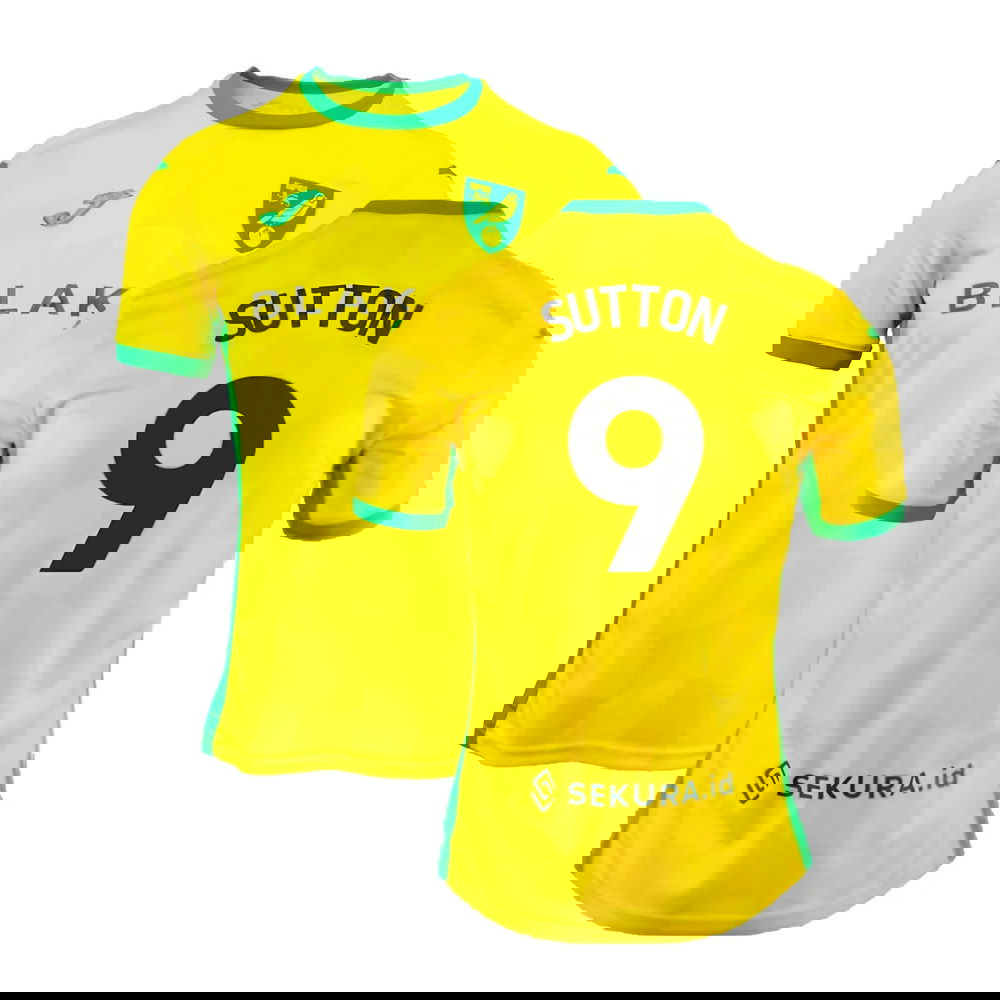 2024-2025 Norwich Home Shirt (Sutton 9)