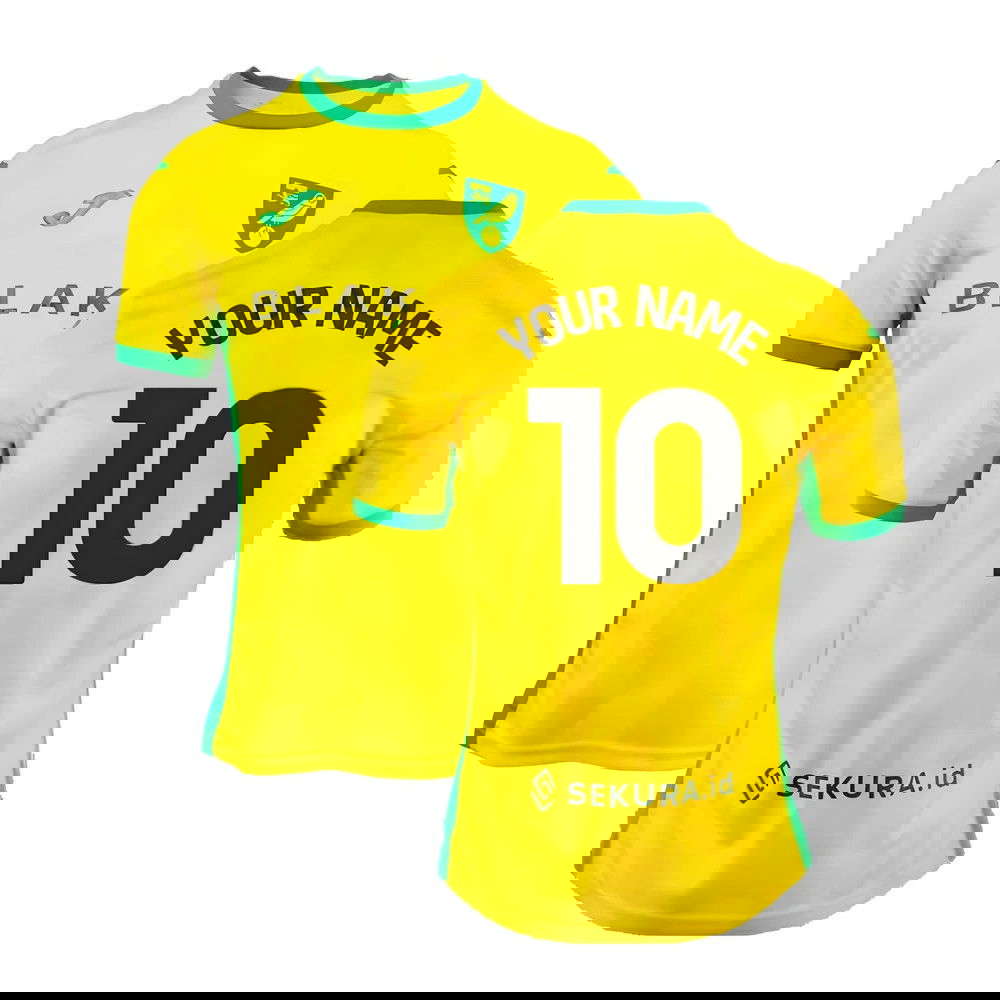 2024-2025 Norwich Home Shirt (Your Name)