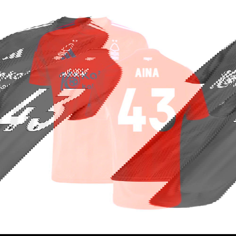 2024-2025 Nottingham Forest Home Shirt (Aina 43)