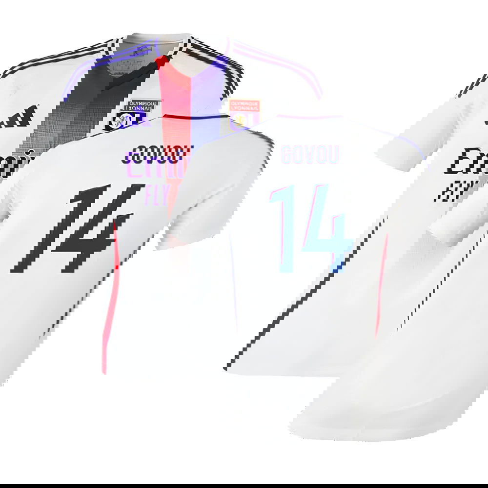 2024-2025 Olympique Lyon Home Shirt (Govou 14)
