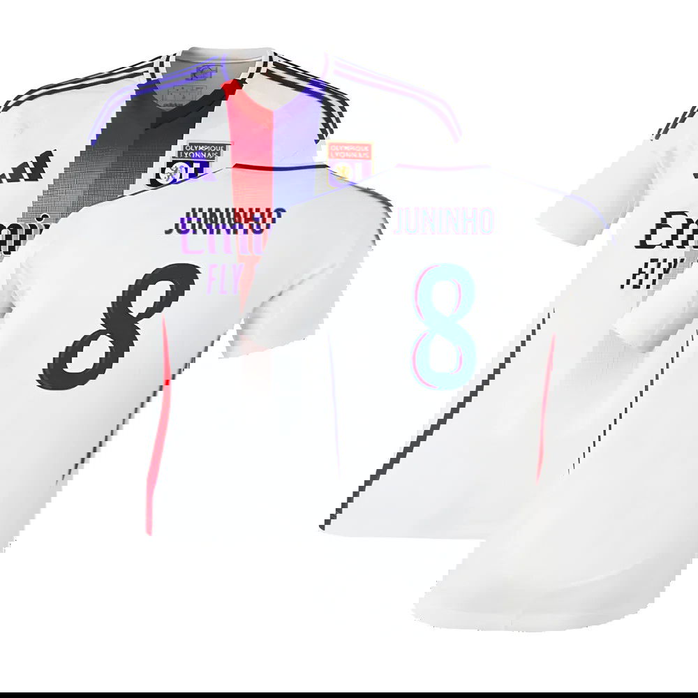2024-2025 Olympique Lyon Home Shirt (Juninho 8)