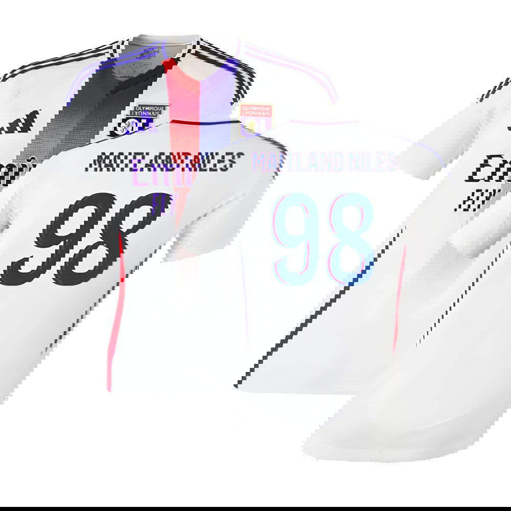 2024-2025 Olympique Lyon Home Shirt (Maitland Niles 98)