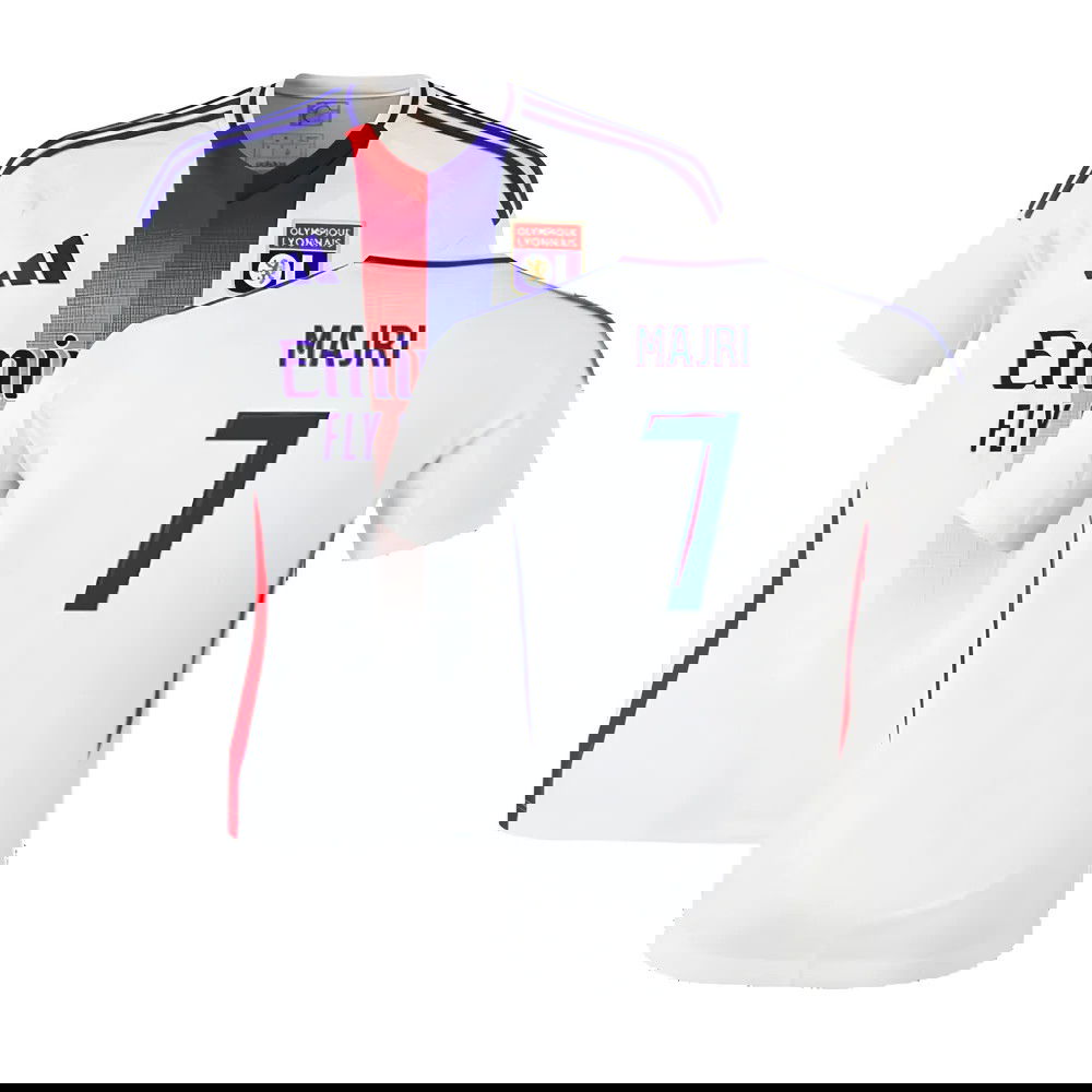 2024-2025 Olympique Lyon Home Shirt (Majri 7)