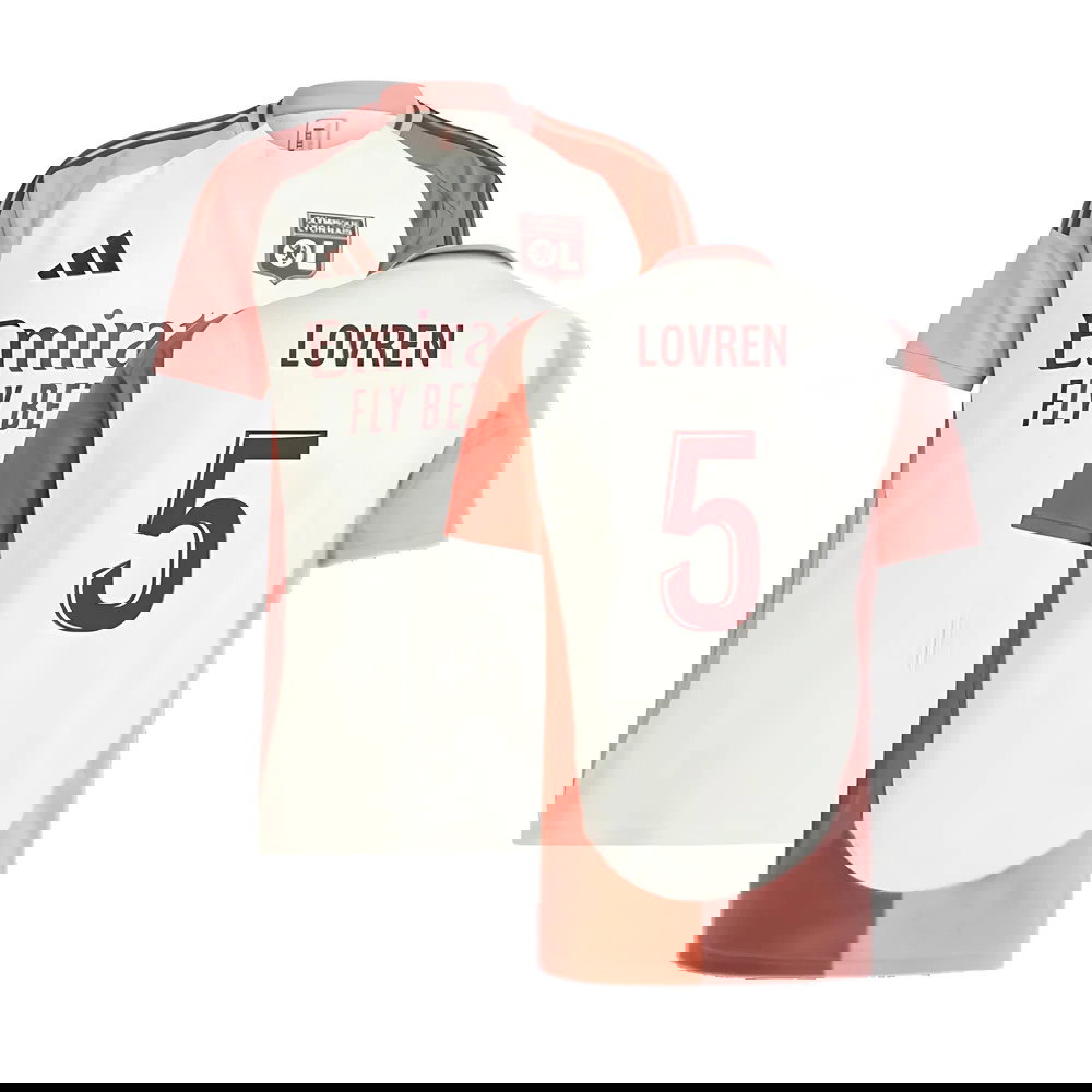 2024-2025 Olympique Lyon Third Shirt (Lovren 5)