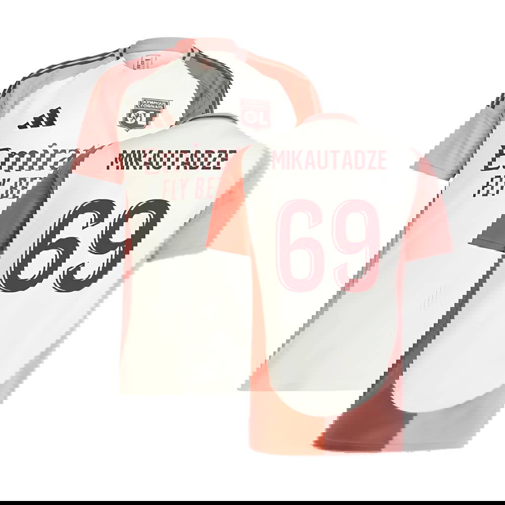 2024-2025 Olympique Lyon Third Shirt (Mikautadze 69)