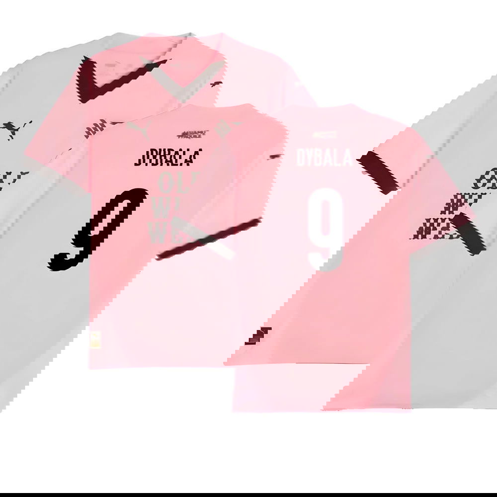 2024-2025 Palermo Home Shirt (Dybala 9)