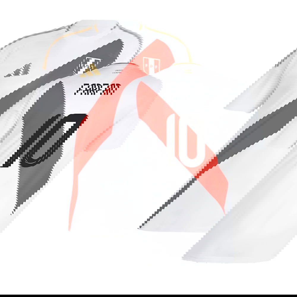 2024-2025 Peru Home Shirt (Farfan 10)