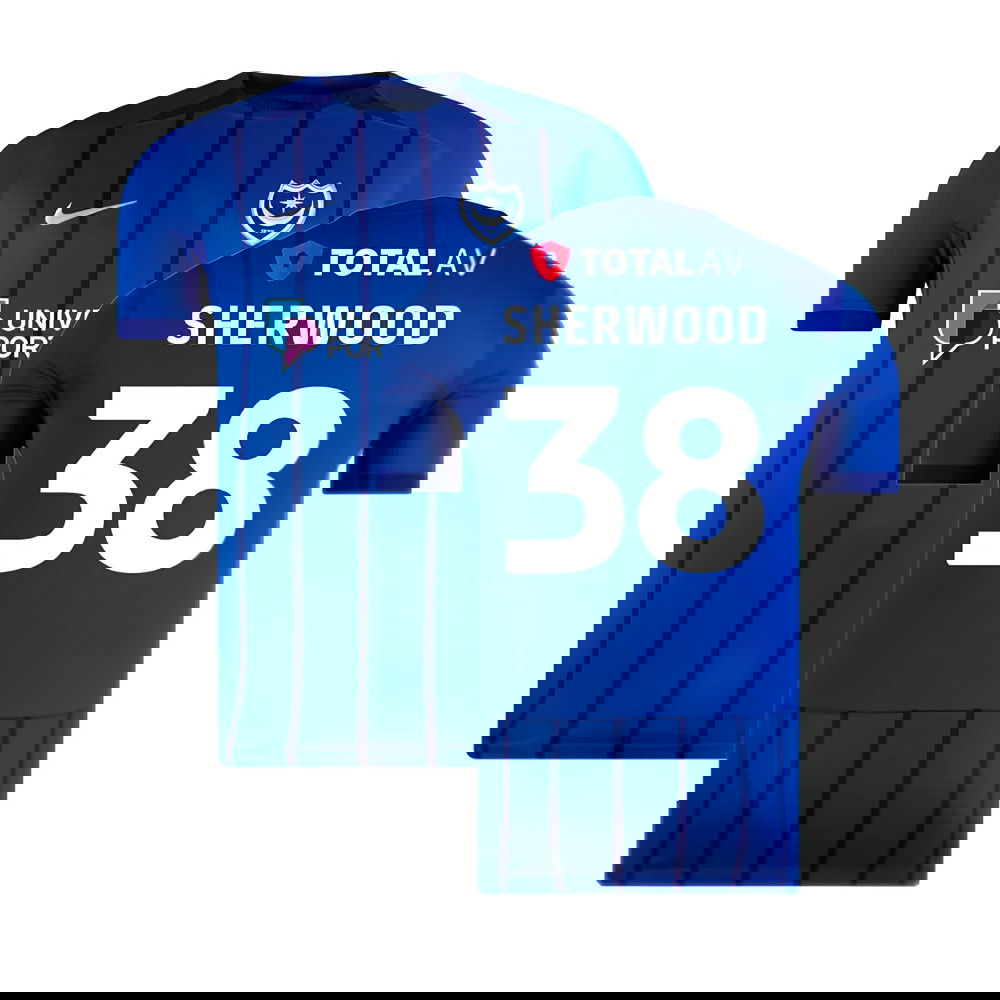 2024-2025 Portsmouth Home Shirt (Sherwood 38)