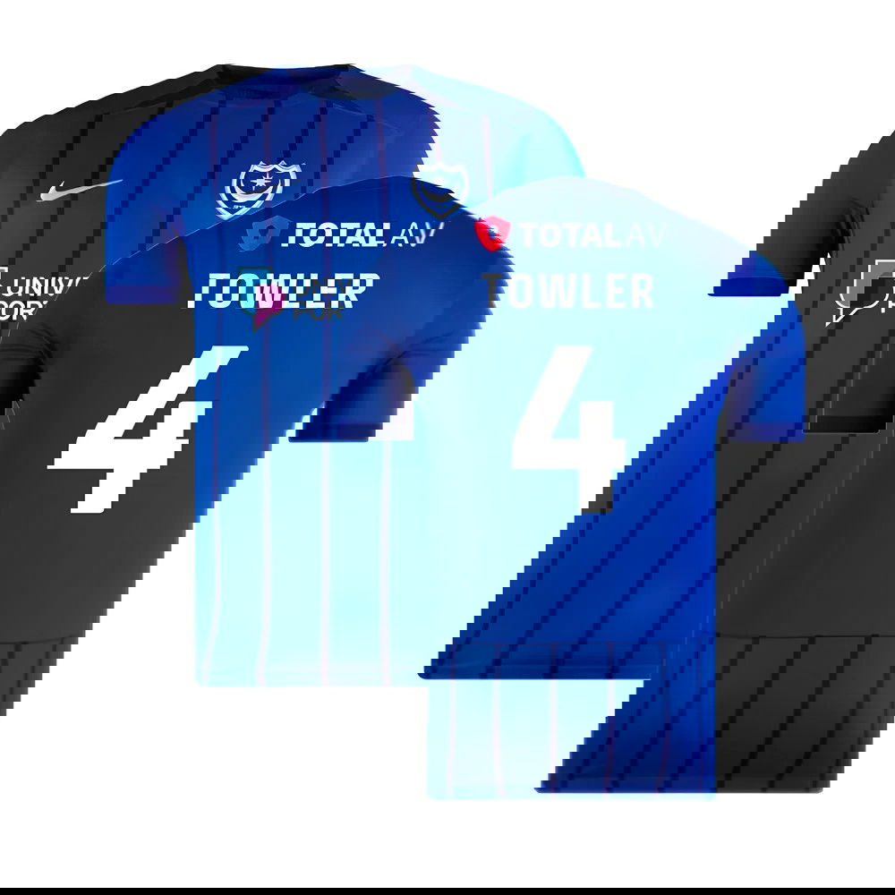 2024-2025 Portsmouth Home Shirt (Towler 4)