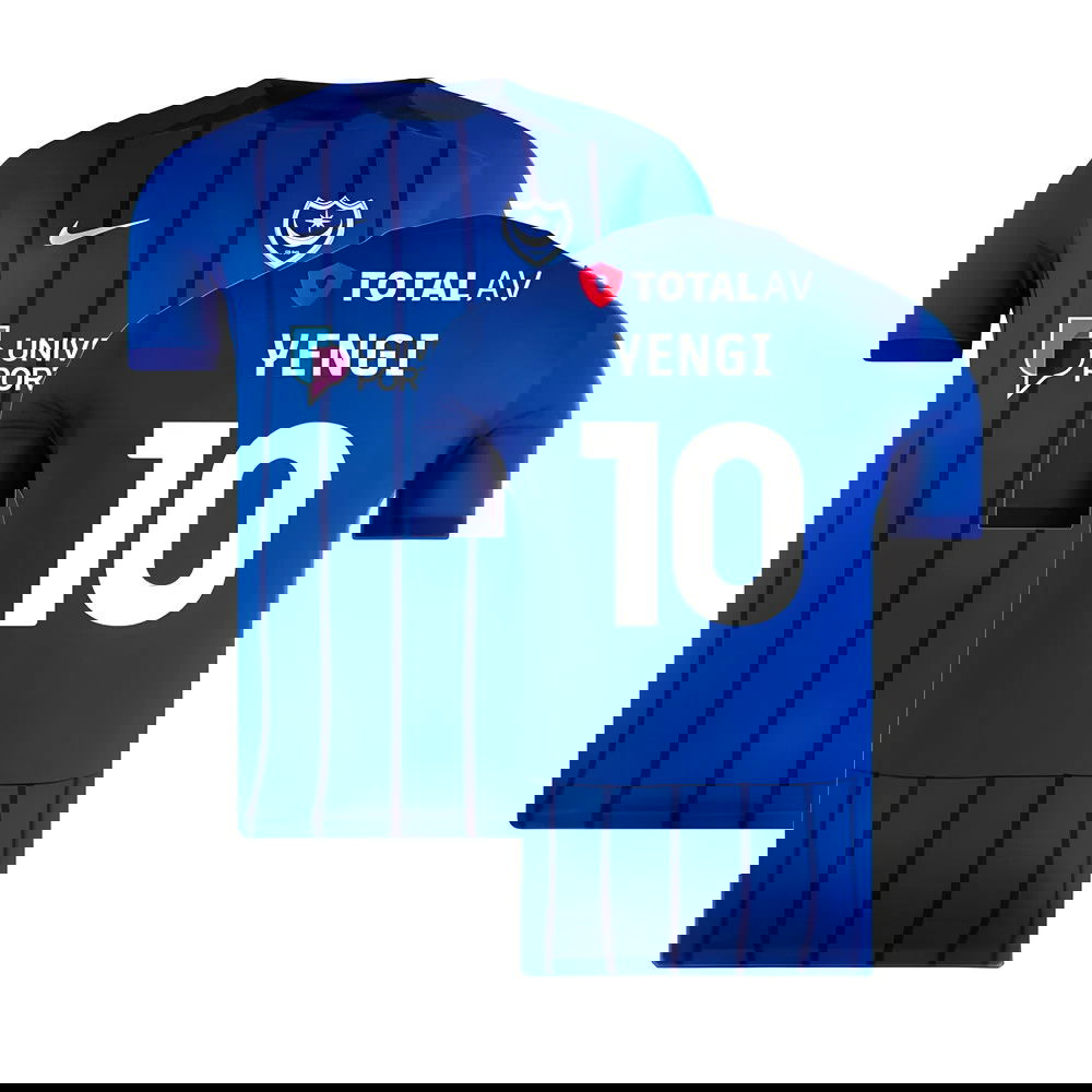 2024-2025 Portsmouth Home Shirt (Yengi 10)