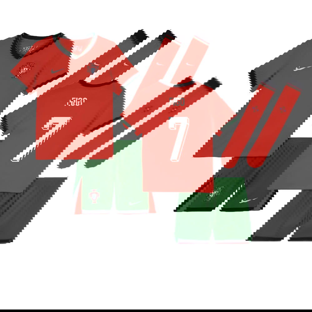 2024-2025 Portugal Home Mini Kit (Figo 7)