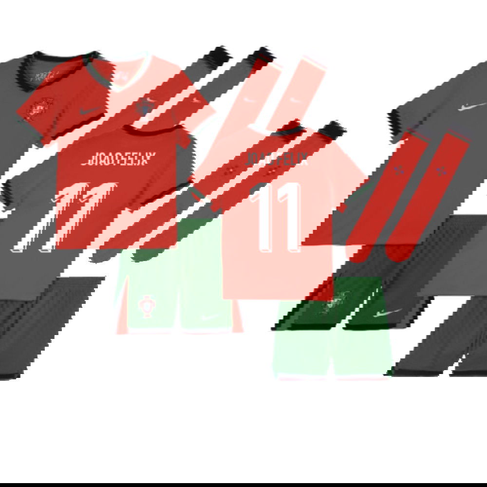 2024-2025 Portugal Home Mini Kit (Joao Felix 11)