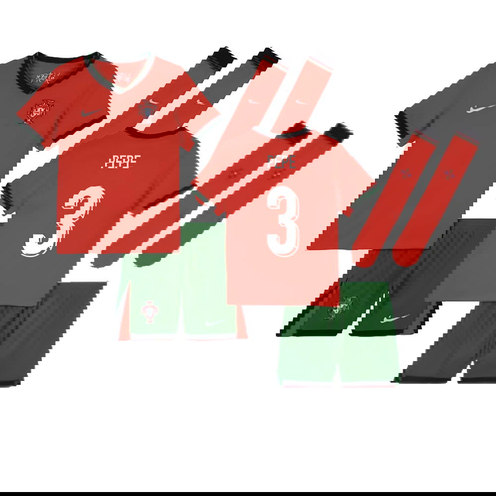 2024-2025 Portugal Home Mini Kit (Pepe 3)