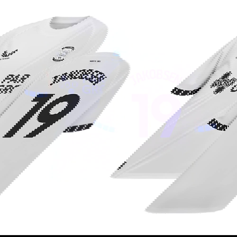 2024-2025 Preston North End Home Shirt (Kids) (Jakobsen 19)