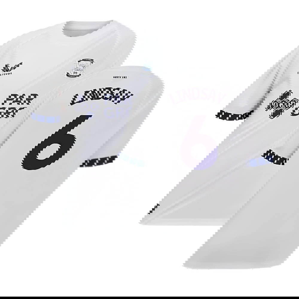 2024-2025 Preston North End Home Shirt (Kids) (Lindsay 6)