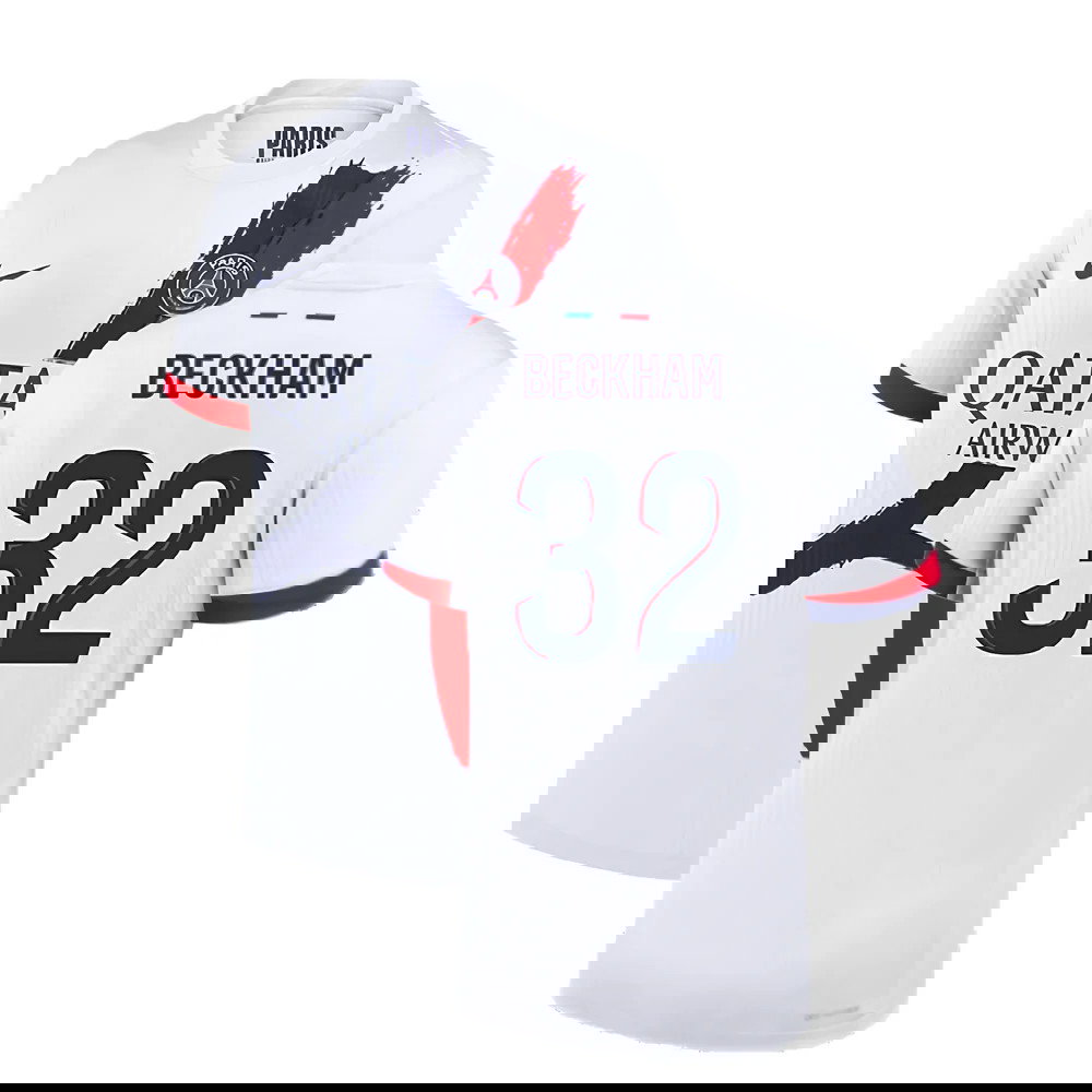 2024-2025 PSG Away Authentic Dri-ADV Shirt (Beckham 32)