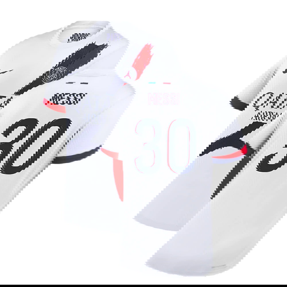 2024-2025 PSG Away Authentic Dri-ADV Shirt (Messi 30)
