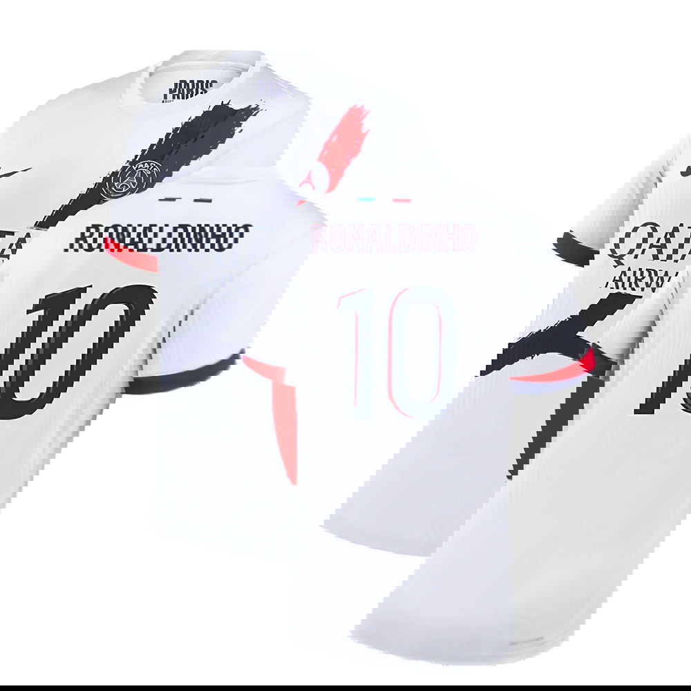 2024-2025 PSG Away Authentic Dri-ADV Shirt (Ronaldinho 10)