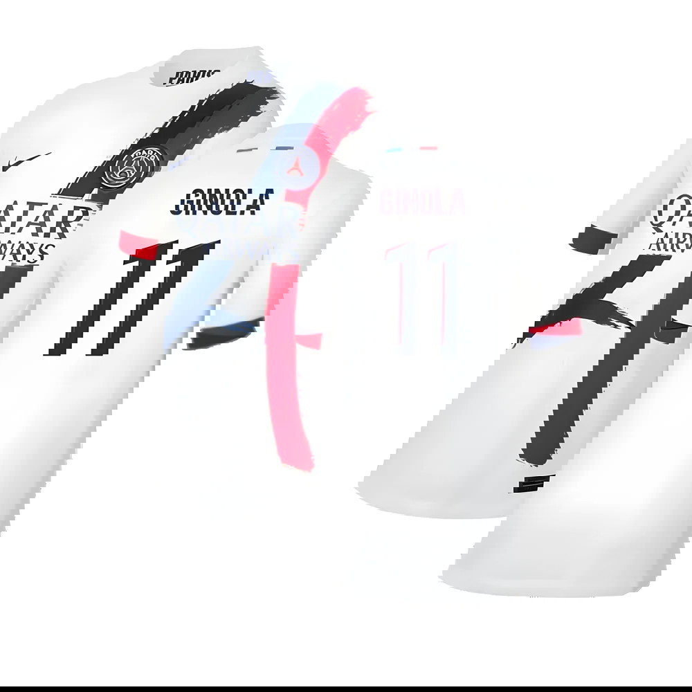 2024-2025 PSG Away Shirt (Kids) (Ginola 11)