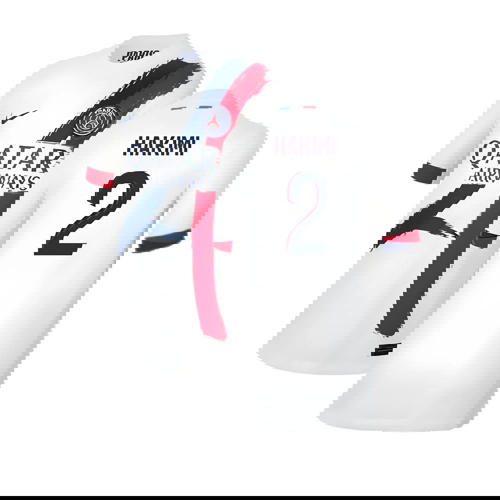 2024-2025 PSG Away Shirt (Kids) (Hakimi 2)